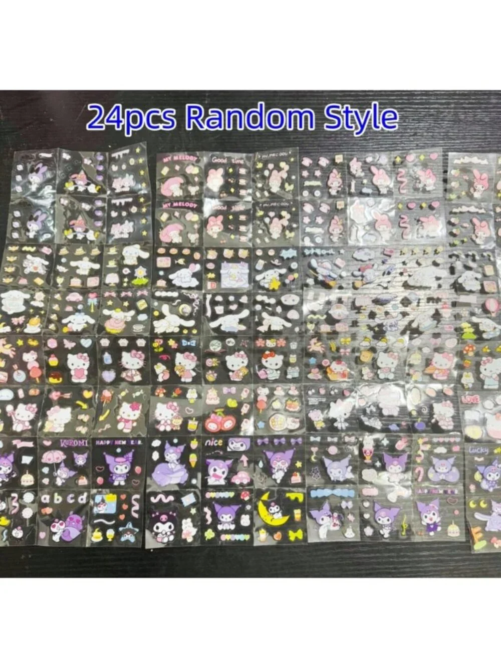 Hello Kitty & Friends Sticker Pack 100+ Cute Waterproof Stickers Scrapbook